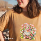 Preview: Bügelbild Wichtelkollektion - Tulpen